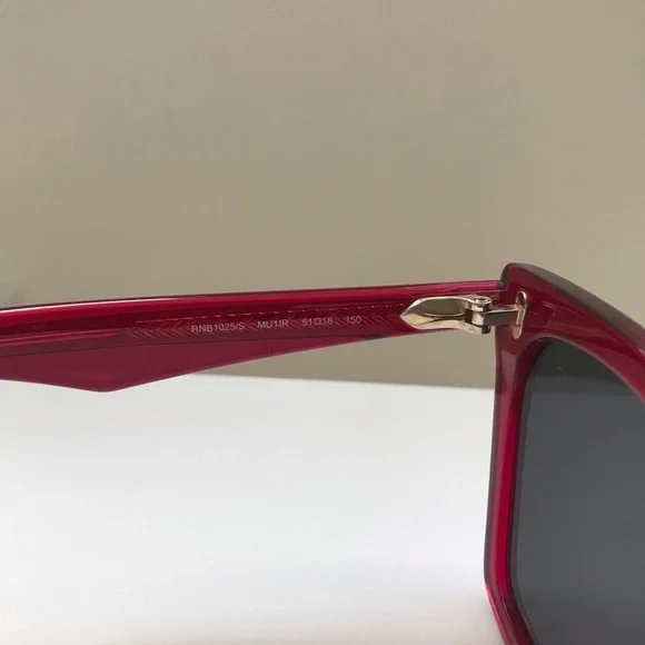 Rag & Bone Mino Red Cat Eye Sunglasses - Picture 5 of 6